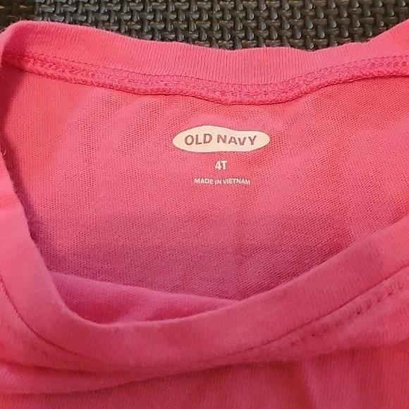 Bundle of Four Girls Shortsleeve Cotton Tees size 4T - Picture 4 of 7